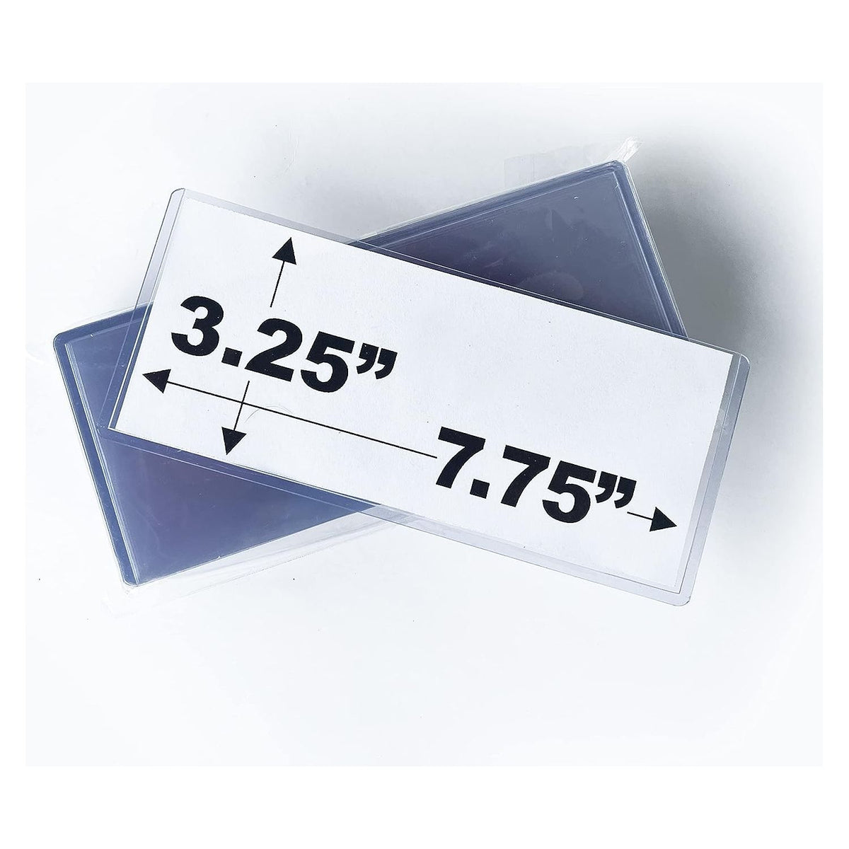 Crystal Clear Sleeve Sign Holders Stanchon Hardware