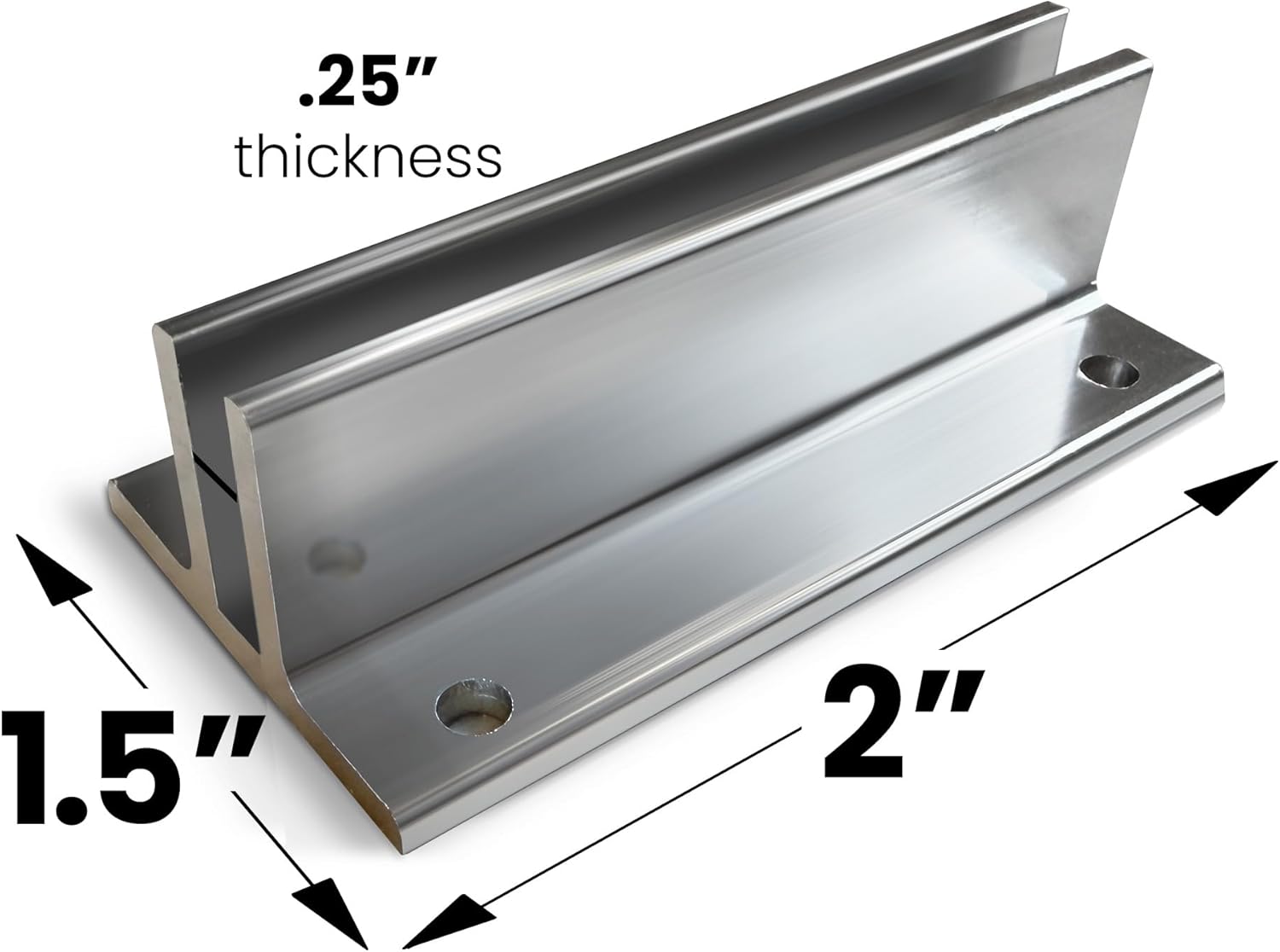 Industrial-grade metallic sign mounting solution featuring precision-engineered bracket assembly for office environments
