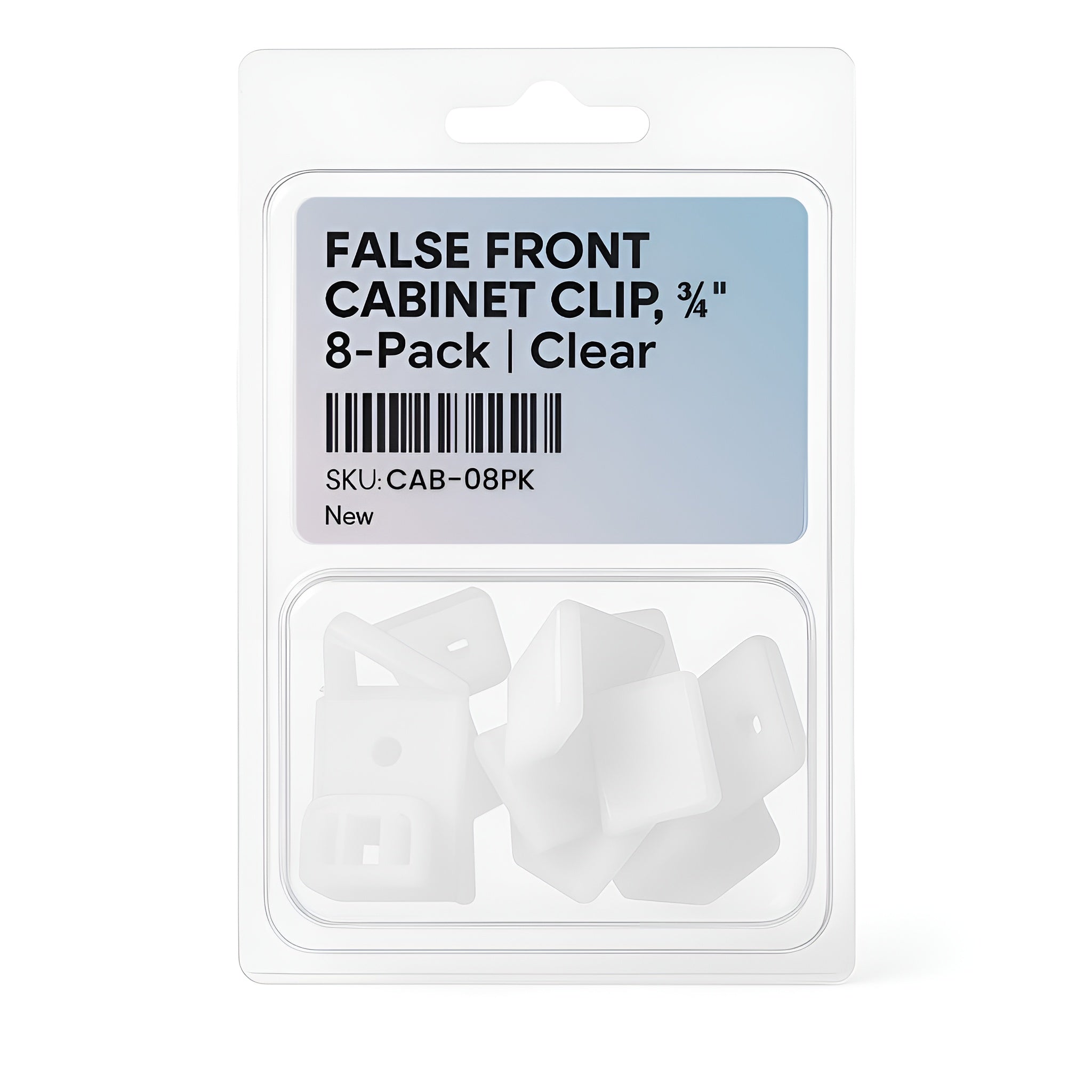 false front cabinet clip bulk