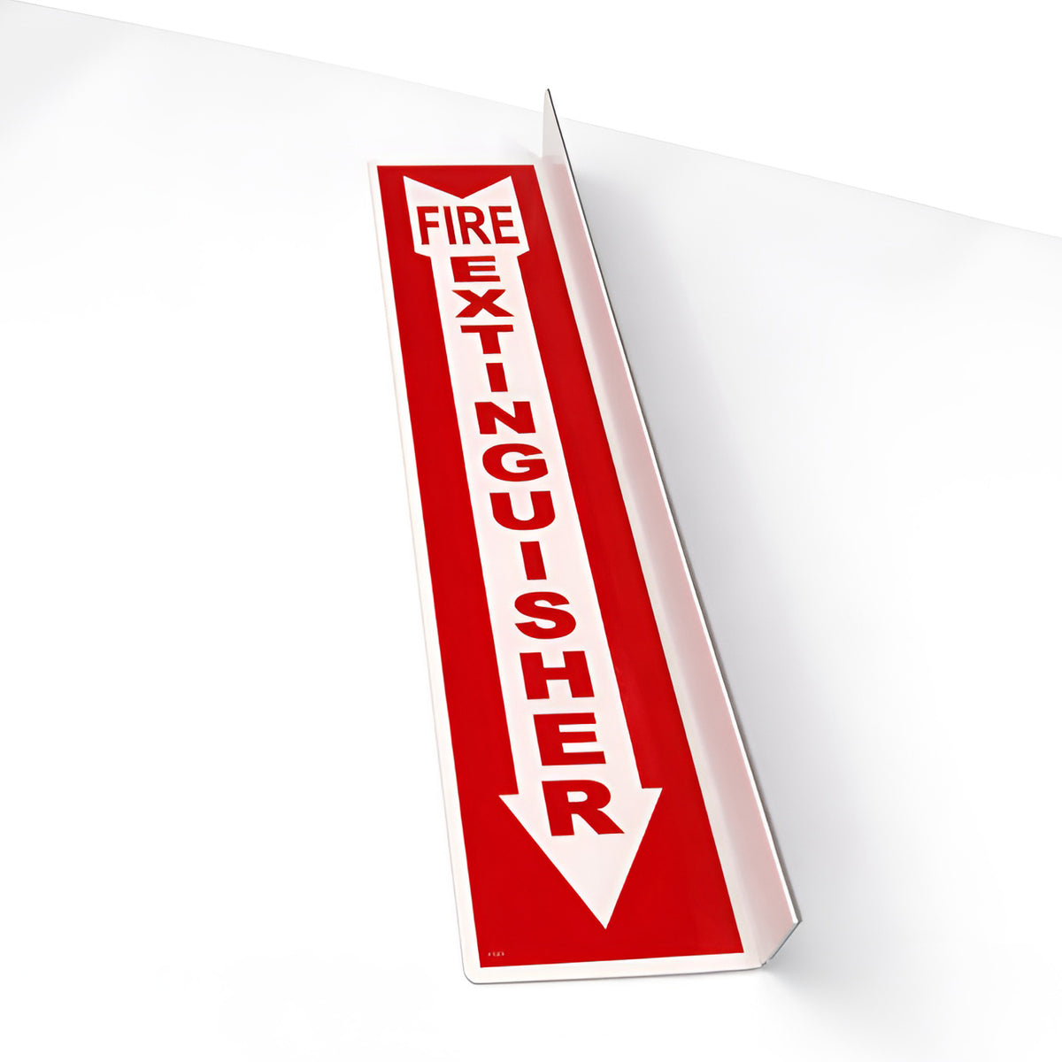 Magnetic projecting fire extinguisher sign, OSHA signage – Stanchon ...